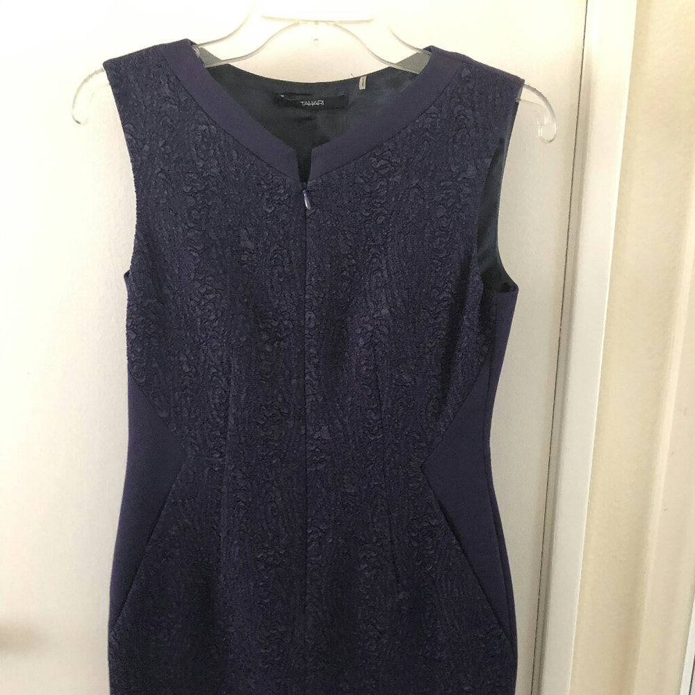 Purple Tahari Dress